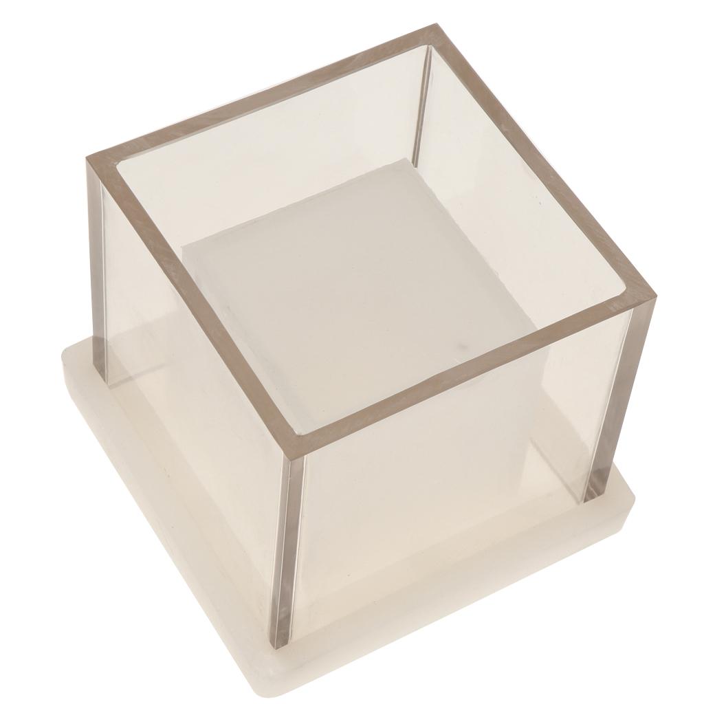 Hollow Square Tealight Mold Pl - Candle Supplies Luxury review and price