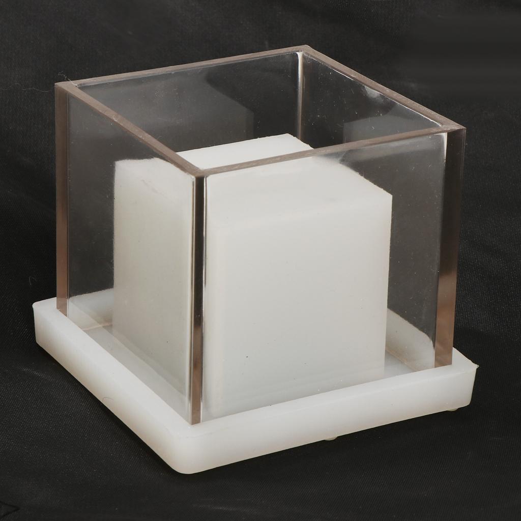 Hollow Square Tealight Mold Pl - Candle Supplies Luxury review and price