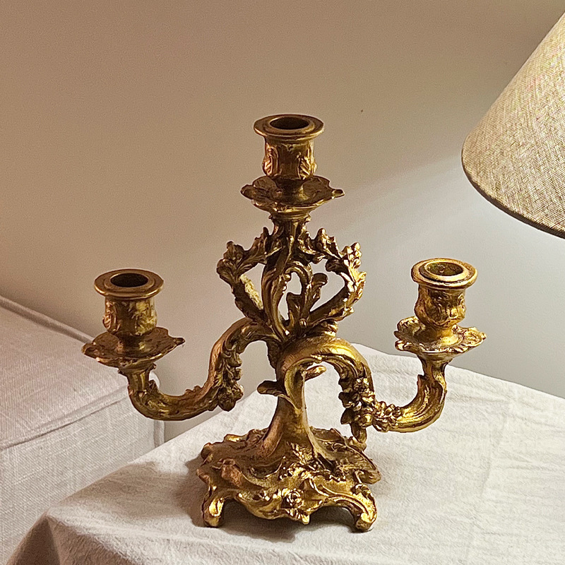 Baroque Retro Candle Holder Lu - Candle Supplies Luxury review and price