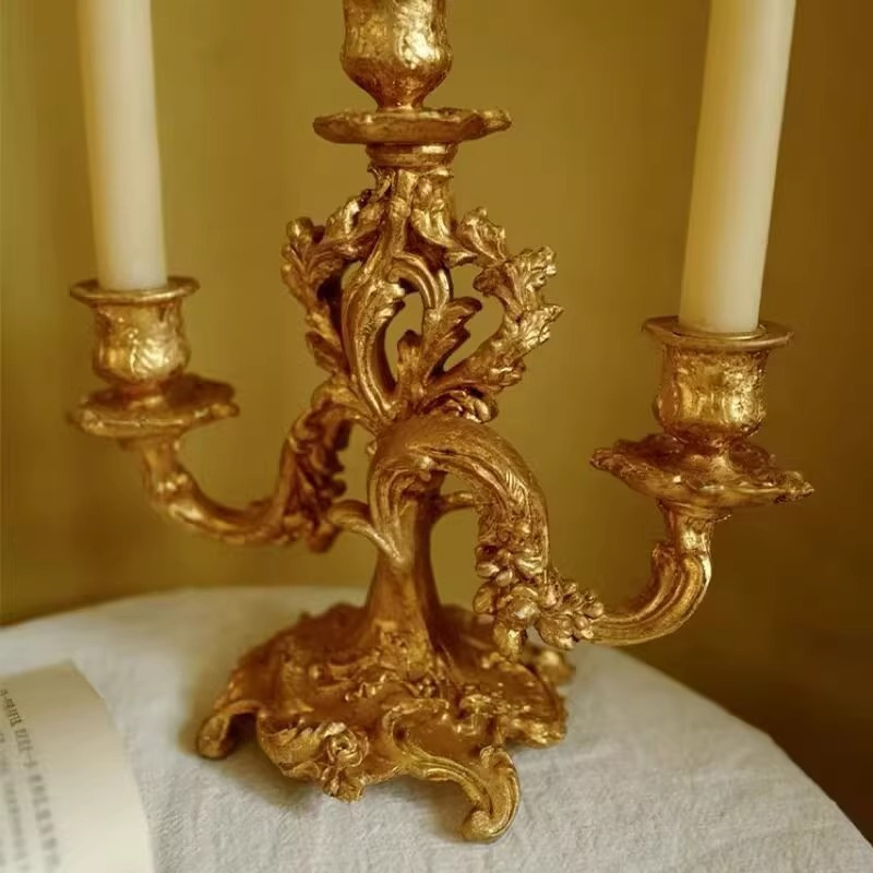 Baroque Retro Candle Holder Lu - Candle Supplies Luxury review and price