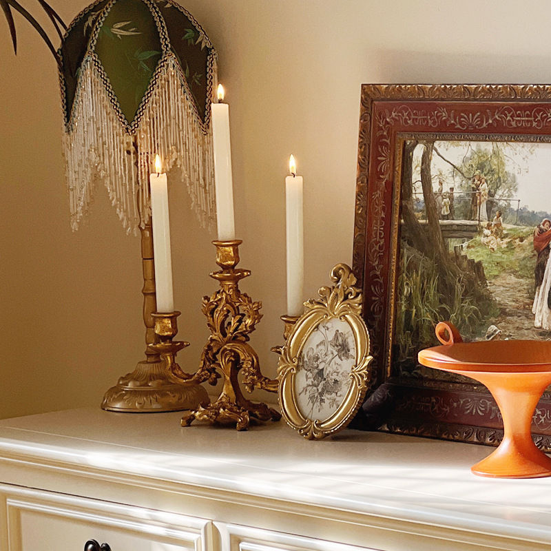 Baroque Retro Candle Holder Lu - Candle Supplies Luxury review and price