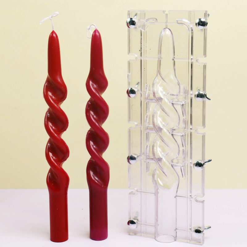 Twisted Stripe Column Acrylic  - Candle Supplies Kit review and price