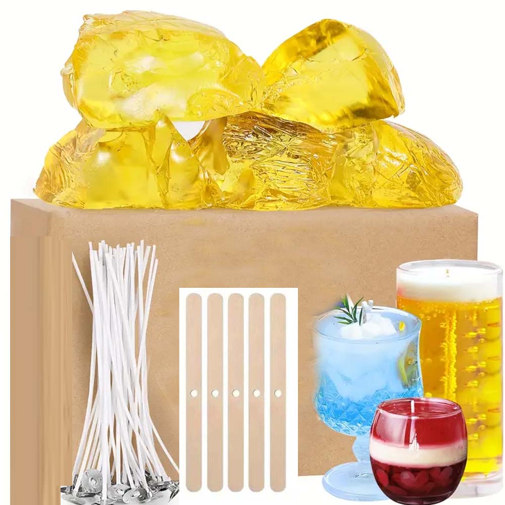 200g Yellow Clear Gel Jelly Wa - Candle Supplies Kit review and price