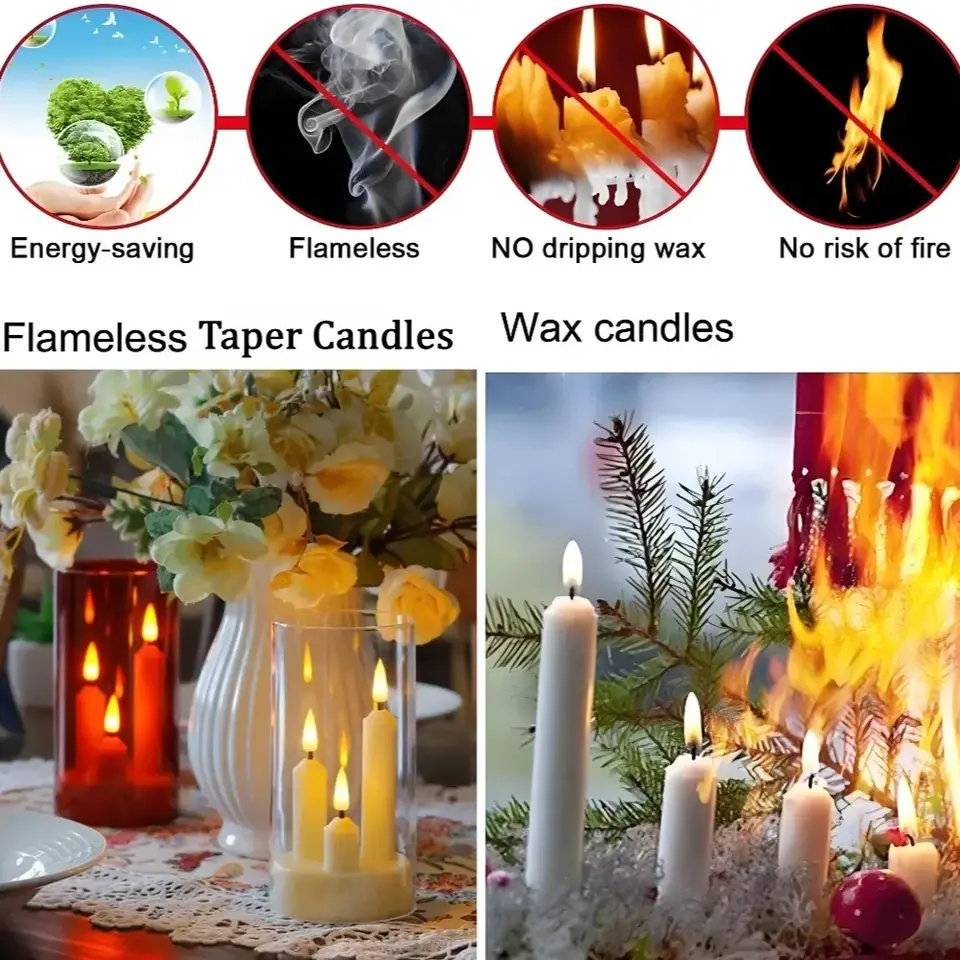 3 In1 Flameless LED Taper Cand - Candle Zero review and price