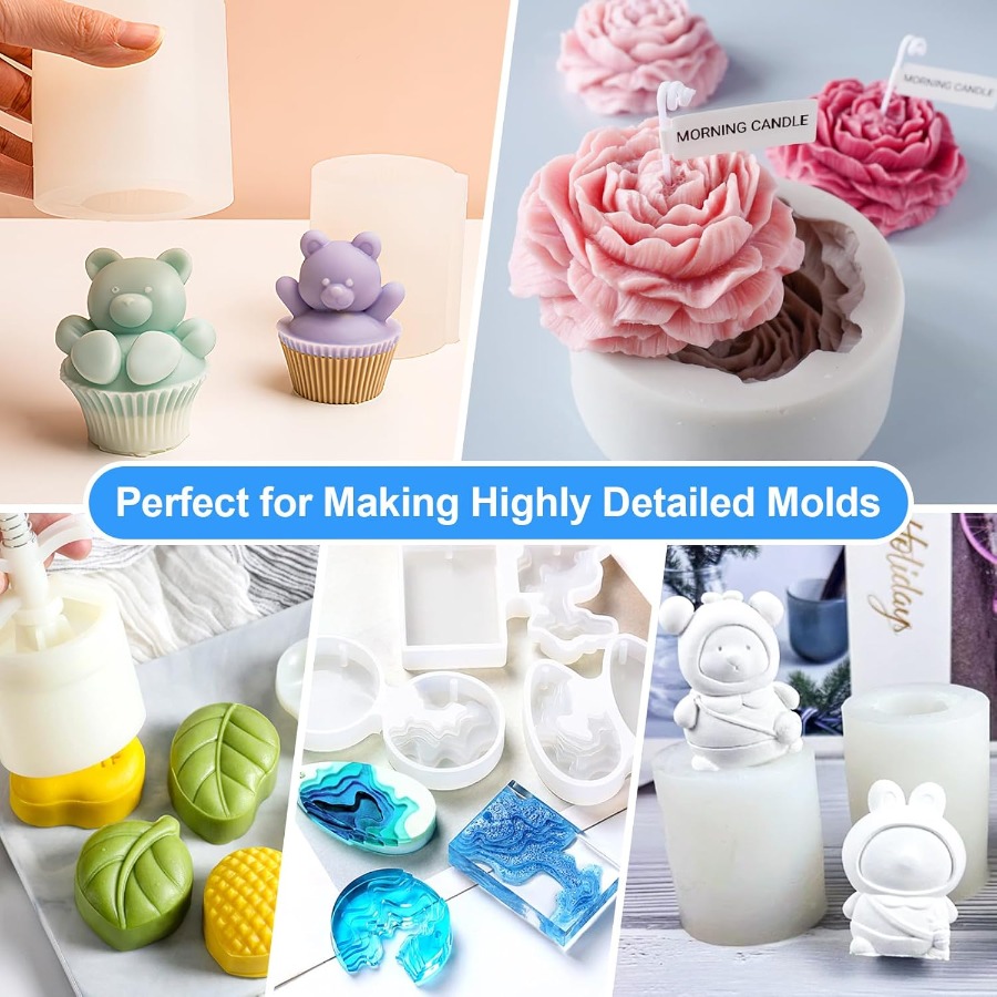 Silicone Mold Making Kit, 38.8 - Candle Supplies Kit review and price